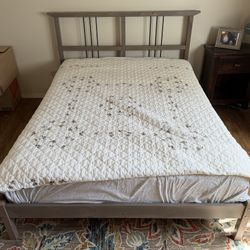 Full Bed Frame With Mattress