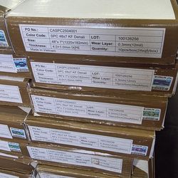 12 Mill Waterproof Vinyle Floor Clip On