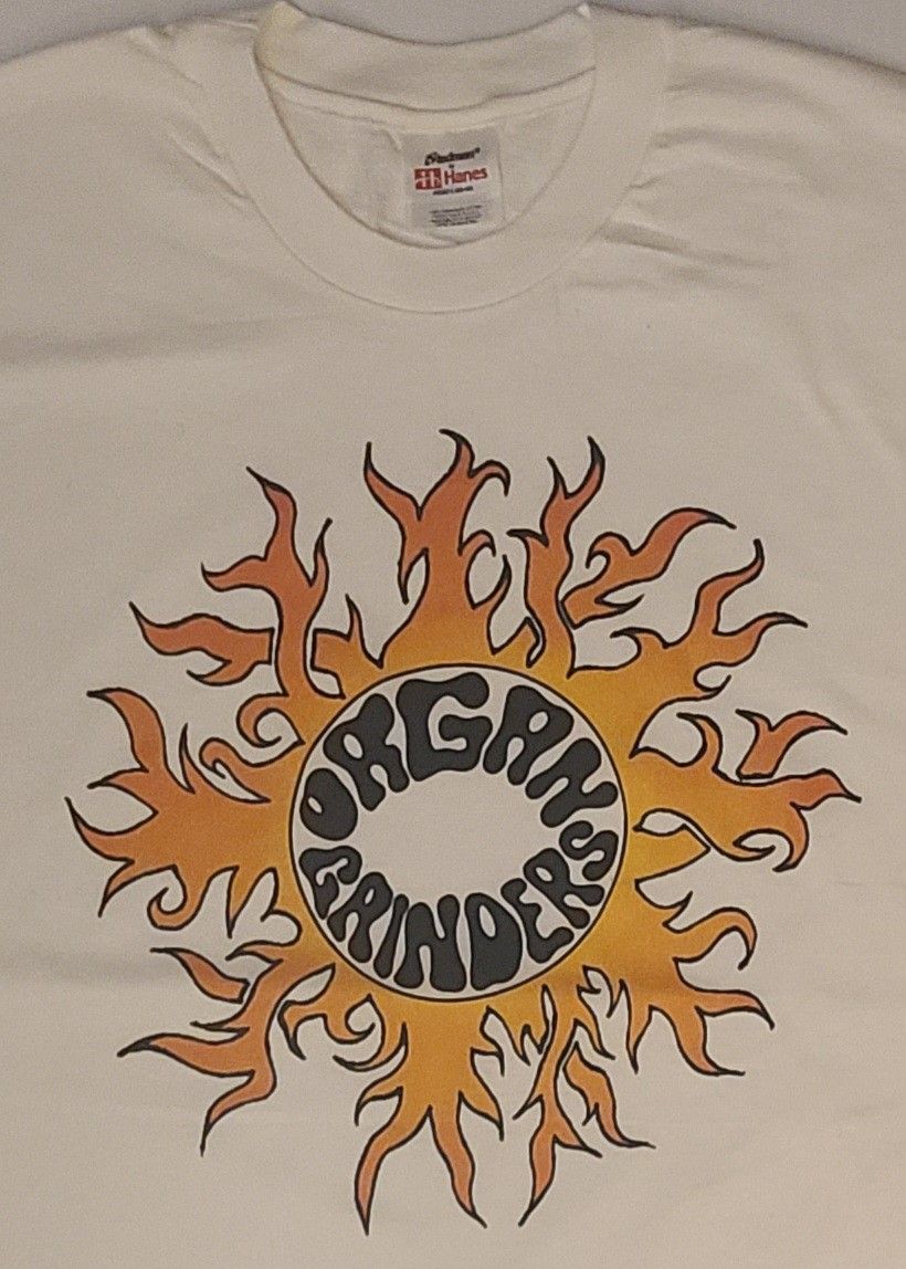 Organ Grinders OG t-shirts. NEW-sizes L, XL