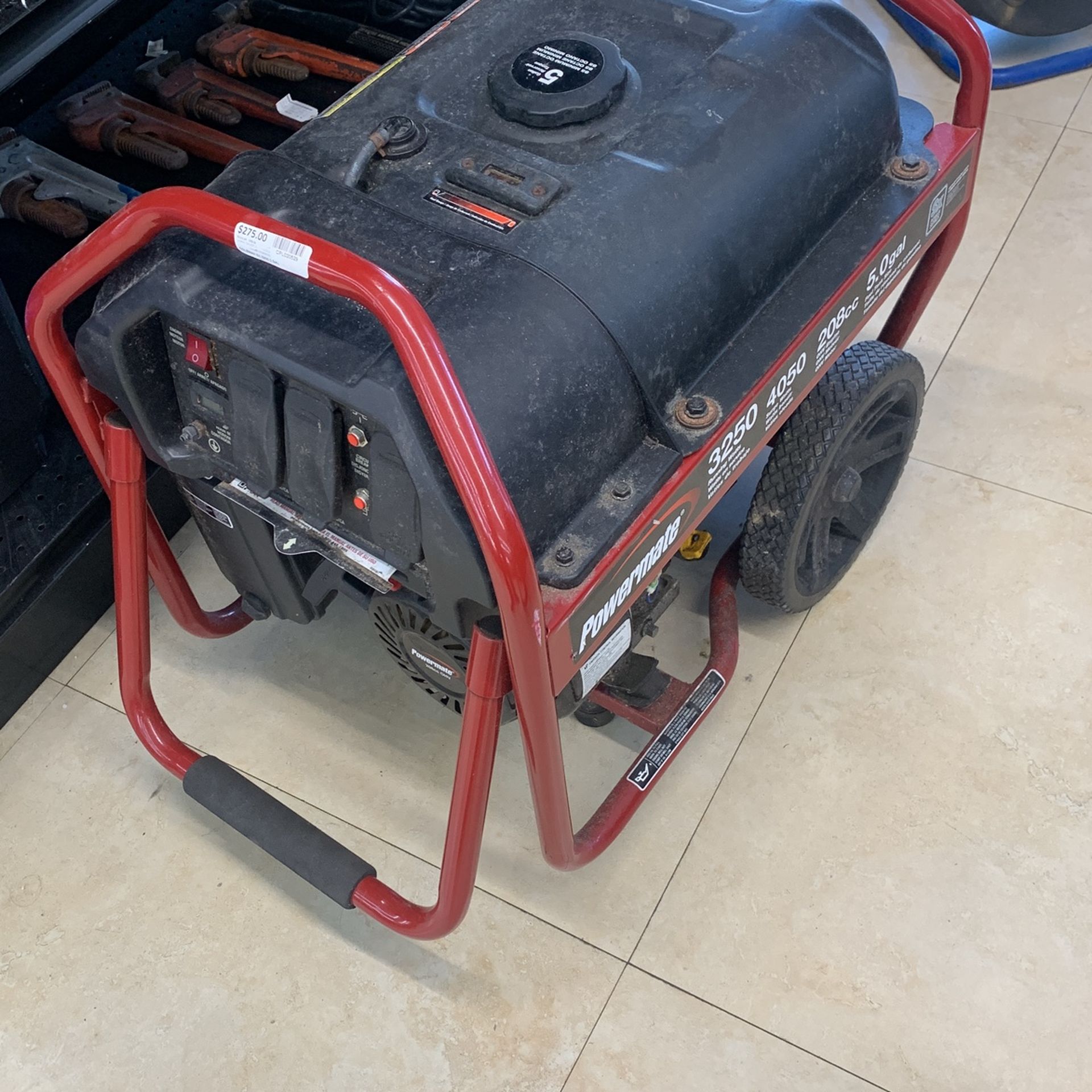 Powermate 3250 Running Watts Generator!