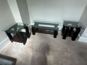 Matching Living Room Table Set - Coffee Table + 2 End Tables