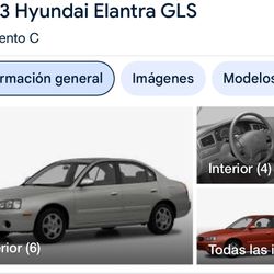 Se Vende  Hyundai Elentra 