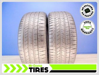 2 PIRELLI P ZERO PZ4 * PNCS XL 255/40R21 USED TIRES 6.5/32 TREAD 102Y 2554021