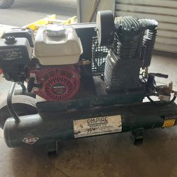 gas powered roll air compressor 