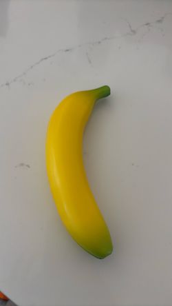 Small foam banana squishy
