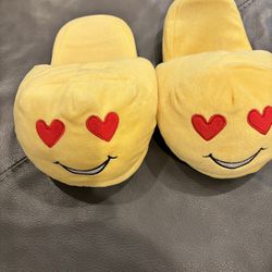 Cute Women’s Emoji Slippers Size 7-8. Excellent condition. Venmo to hold located in Murray