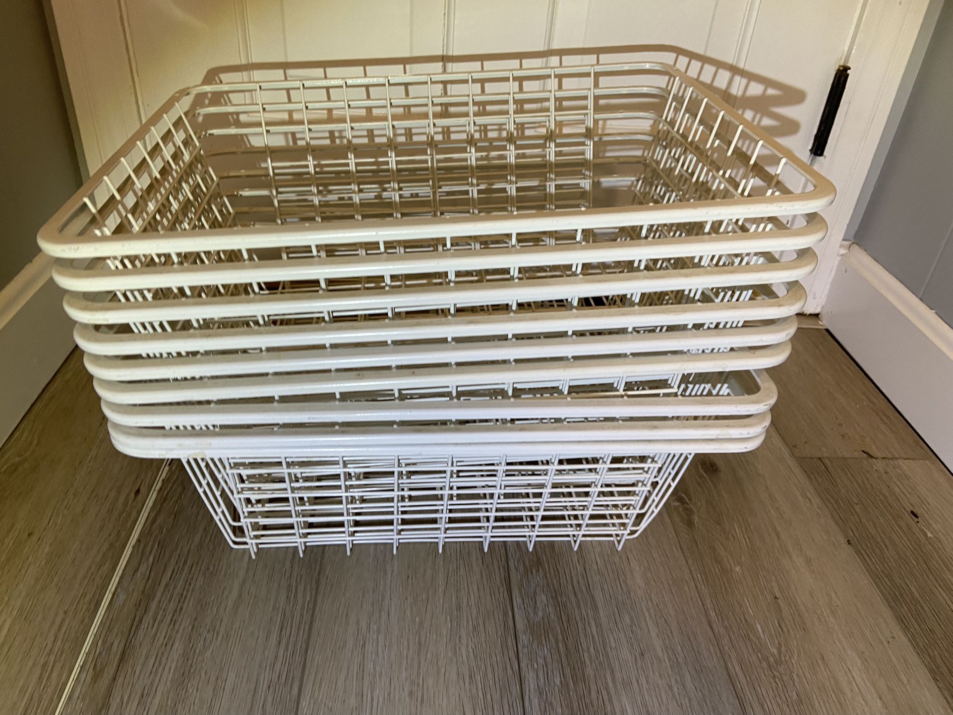 Elfa 9 Metal Basket Storage Organizer Closet Bedroom Pull Drawer Parts 