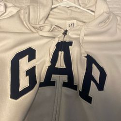 White Gap Hoodie 