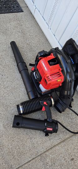 Troy-Bilt
220 MPH 600 CFM 51 cc Full Crank 2-Cycle Gas Backpack Leaf Blower with Tube Mounted Controls