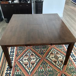 Cool Vintage Style Expandable Dining Table & 6 Chairs
