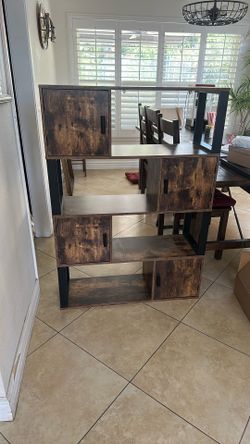 Distressed Wooden Cabinet