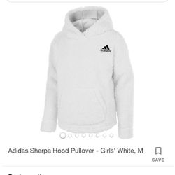 Adidas Sherpa Hoodie Kids Large