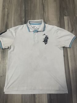 White polo shirt y2k