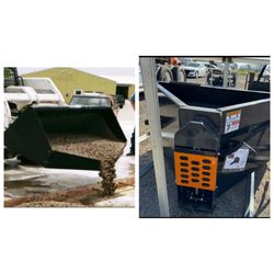 Concrete Cement Hopper - Bobcat Skid Steer