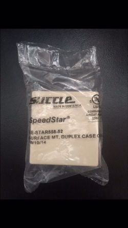 $10 OBO!!!! LOT OF 5 SUTTLE SPEEDSTAR SURFACE MOUNTS HOUSING UNITS...