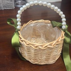 Wedding Flower Girl Basket