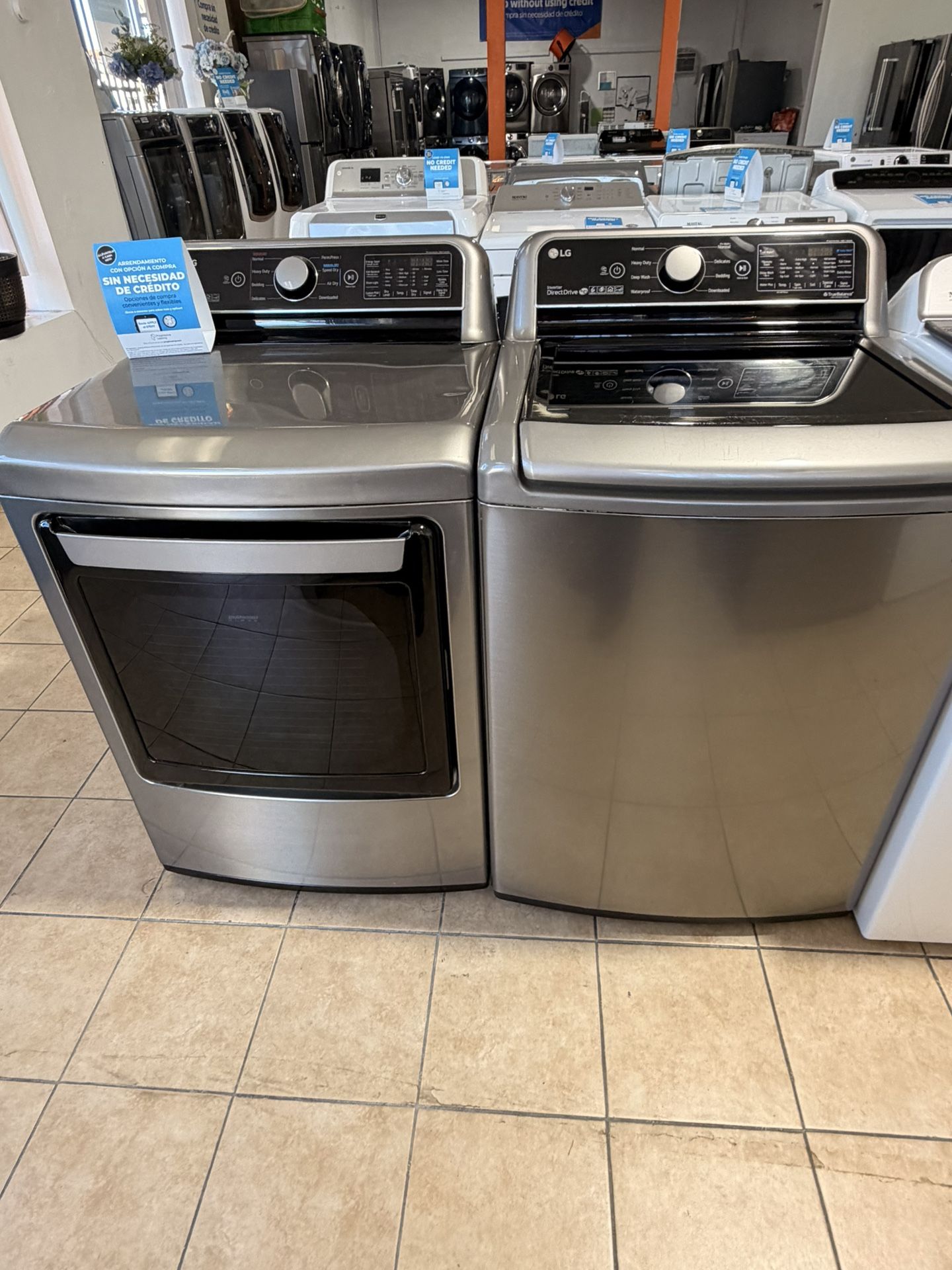 Top Load Washer And Dryer Financing Available