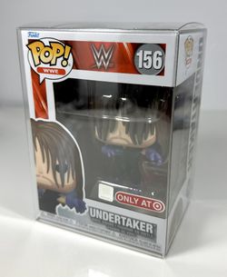 Funko Pop WWE Undertaker 156 Target exclusive w protector