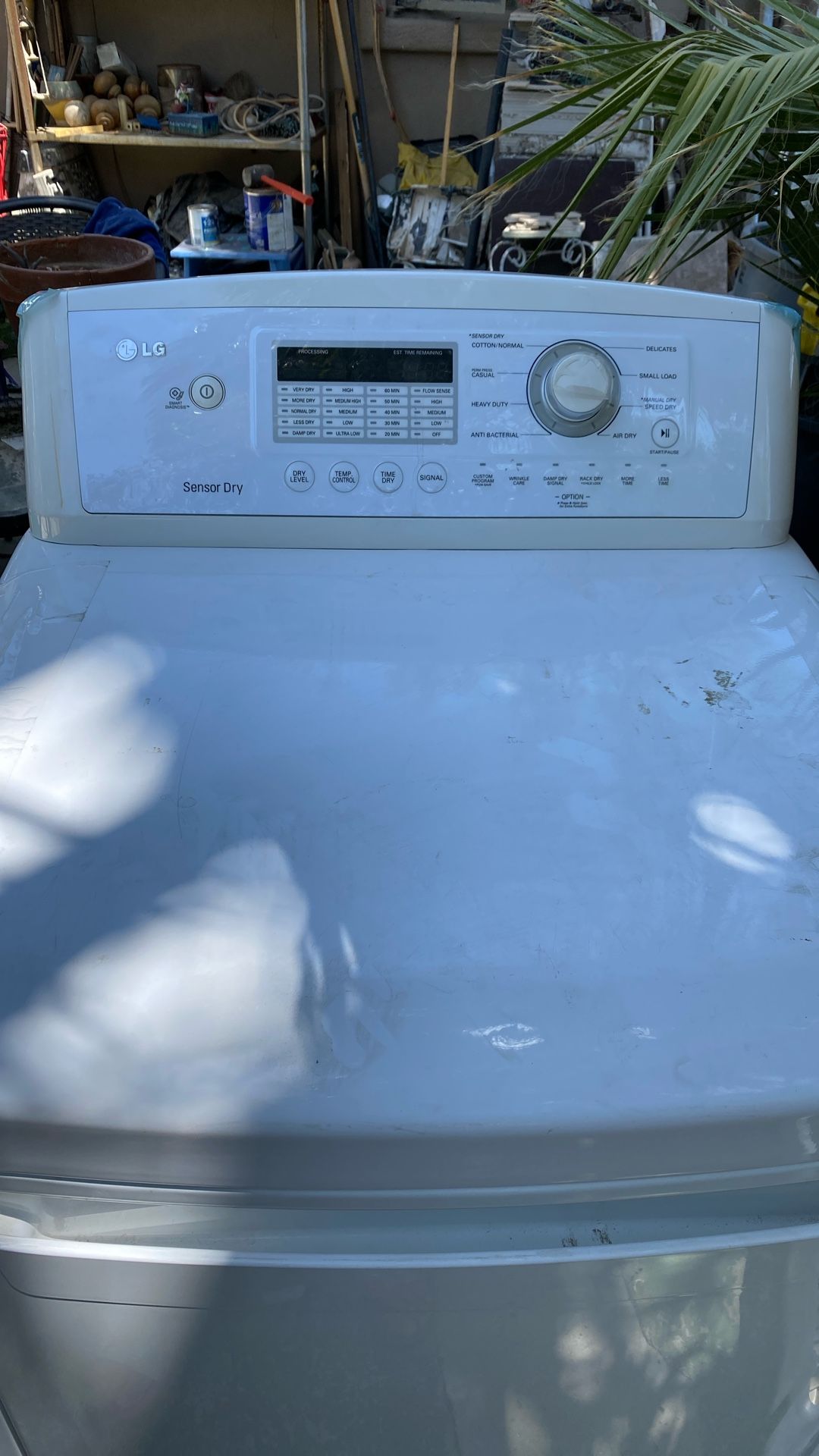 LG Sensory Dry Smart Diagnosis