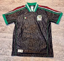 Adidas Mexico Authentic Someone Somewhere Black Jersey XL  World Cup