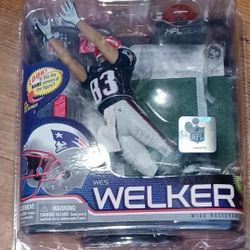 Wes Welker New England Patriots Blue Jersey 2011 Series 26