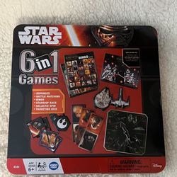Star Wars Games 6 in 1 games Disney kids toy 