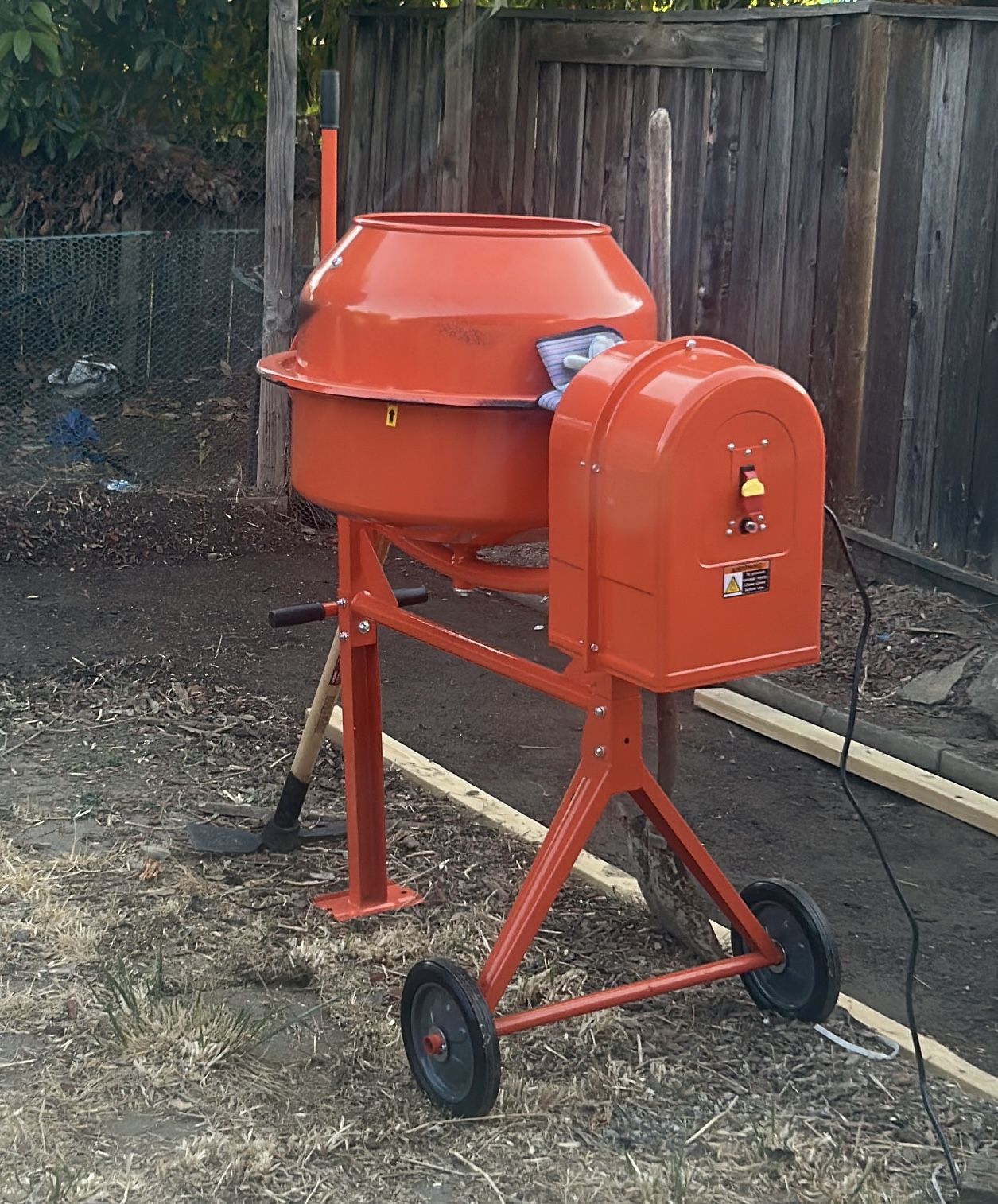 New Cement Mixer