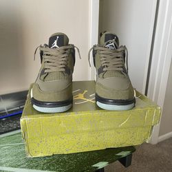 Jordan 4’s SE craft medium olives