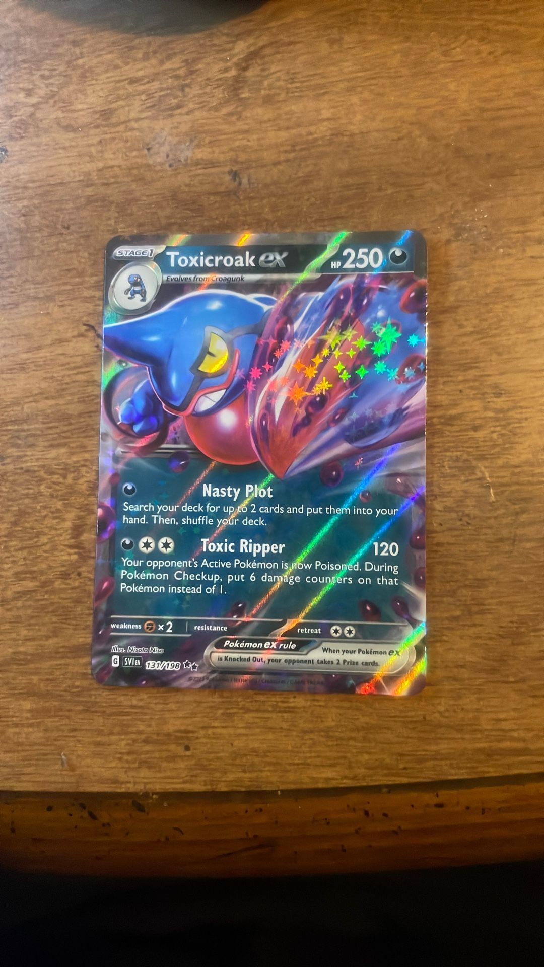 Toxicroak Ex