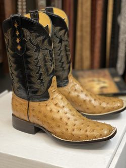 Ostrich Boots