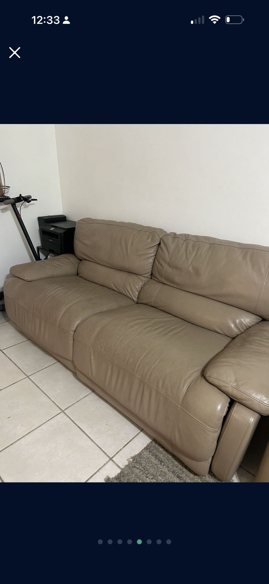 Free Electric Recycling Couch