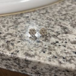 Dimonad Clusters Ear Rings 