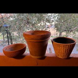 Large Ceramic Pots