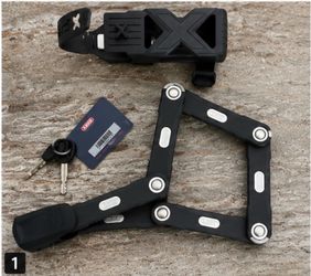 🔐  ABUS Bordo Granit XPlus Folding Bike Lock – Complete Set – Excellent Condition