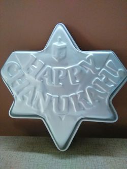 Amscan Happy Chanukah Cake Pan Mold Hanukkah