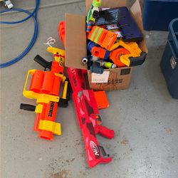 Box Of Nerf Guns