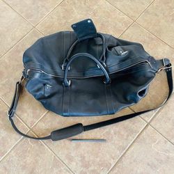 Links & Kings Leather Duffel Bag