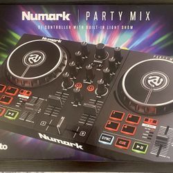Numark Party Mix II Controller Set With Lightshow 