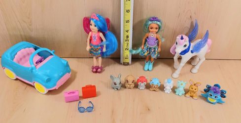 Dreamtopia Barbie Chelsea Lot