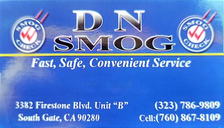 Smog Check Servise