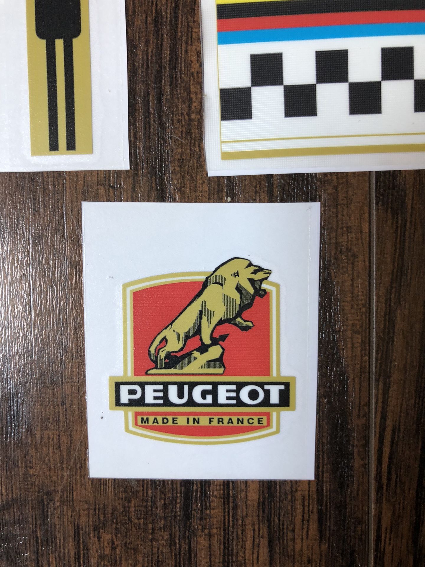 Autocollants/stickers Peugeot Pour Vélo – PEUG208, Déco Cycle, Neufs