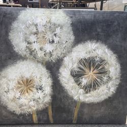 Dandelion Canvas Art