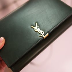 Saint Laurent YSL Leather Wallet