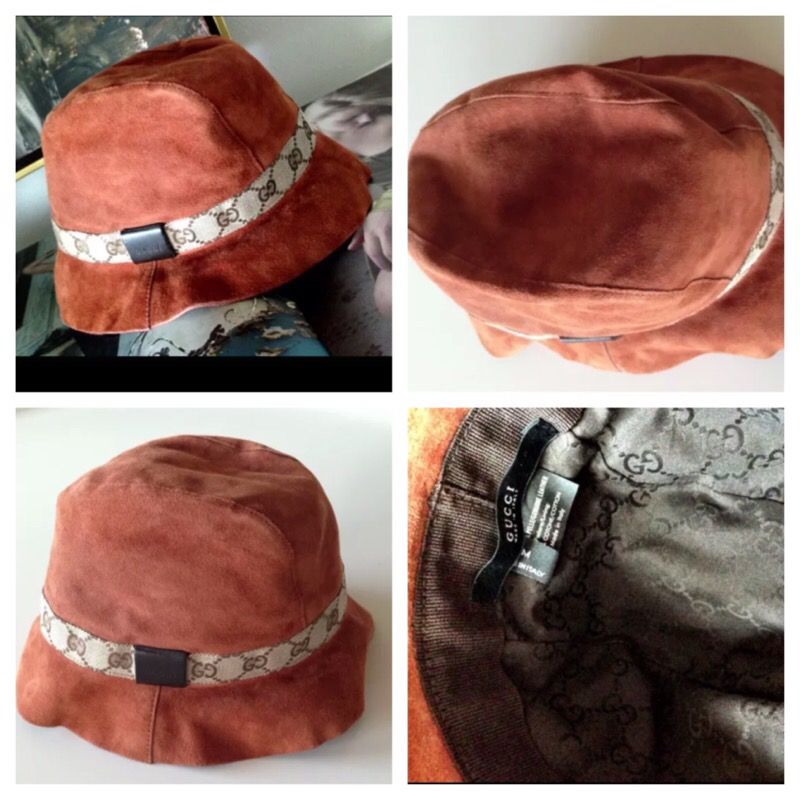 Gucci Burnt Orange Bucket Hat