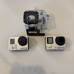 GoPro Hero 3 and Hero 4 w/accesories