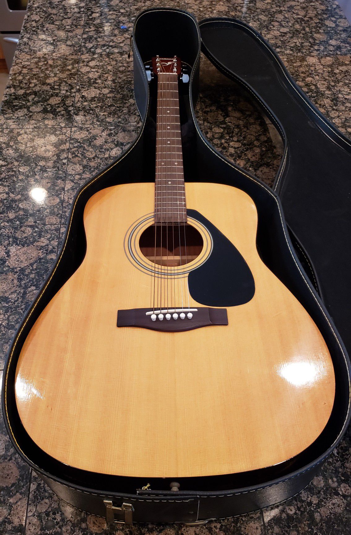 Yamaha F-310 Acoustic Guitar with Steel Strings & Case
