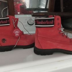 Red Timberlands 