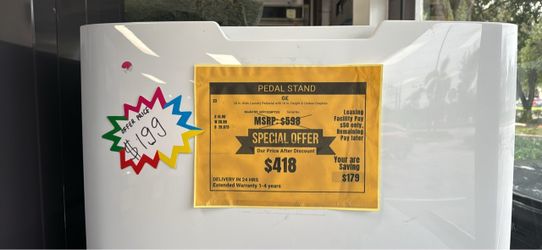 GE Laundry Pedestal