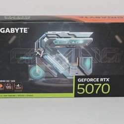 gigabyte nvidia geforce RTX 5070 gaming Oc 12G GDDR7 pci express 5.0 graphics card 