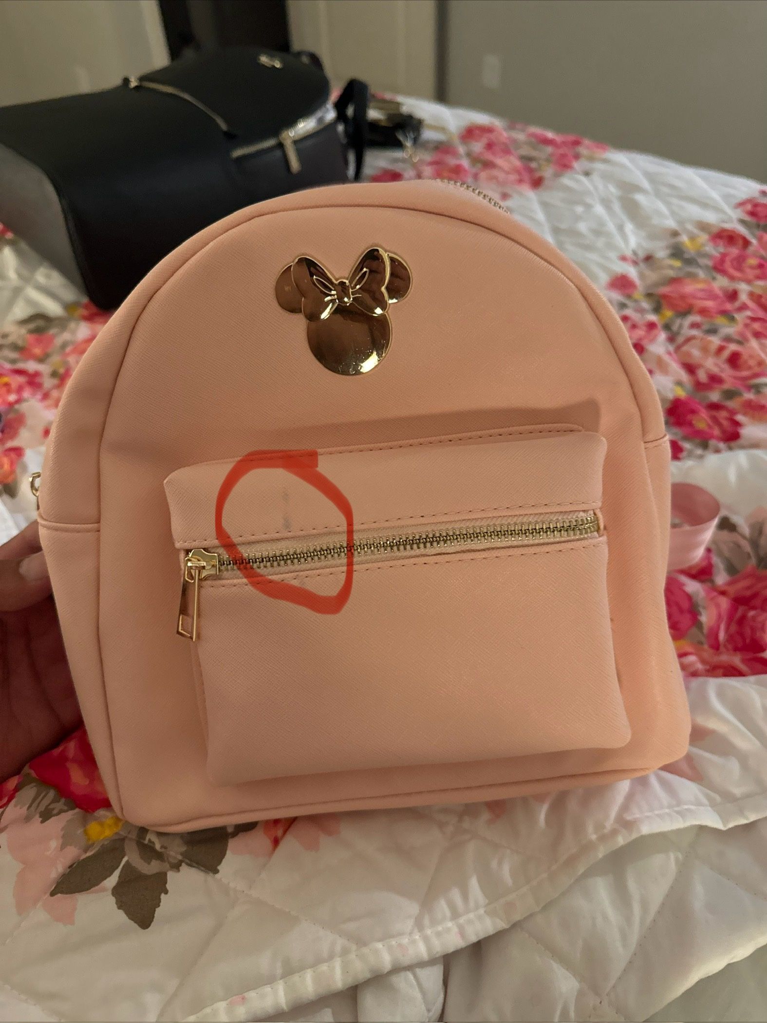 Bioworld Disney Minnie Mouse Backpack Light Pink